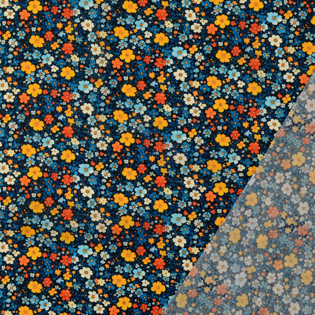 Voile tela Multicolor estampación digital 