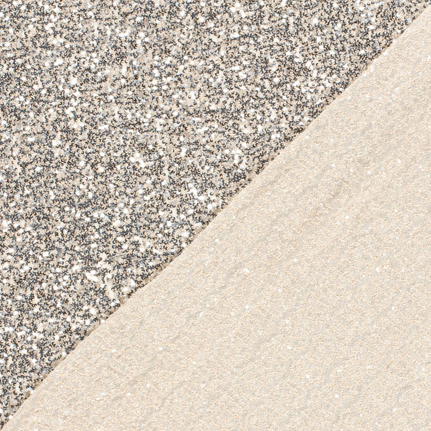 Mesh fabric Unicolour Sequins 
