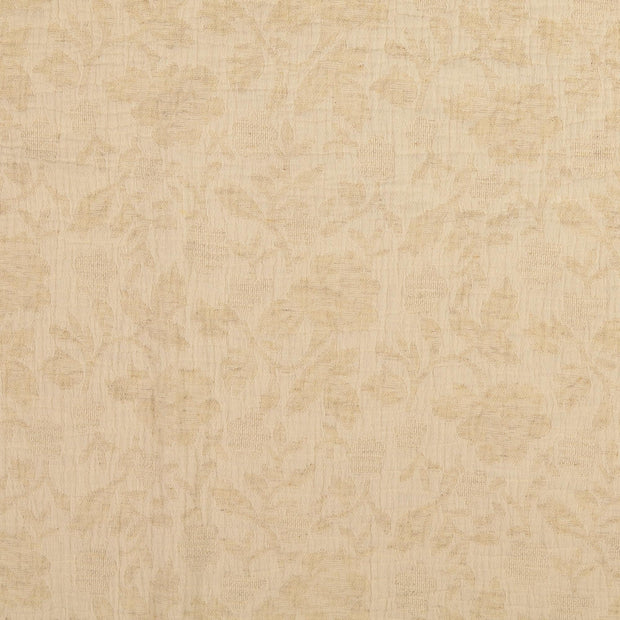 LI Jacquard fabrik Blumen Beige