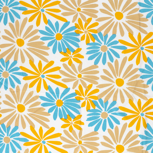 Bamboo Poplin fabric Yellow matte 