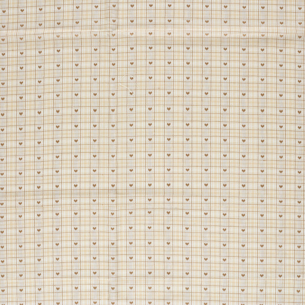 Baumwoll Webware fabrik Beige 
