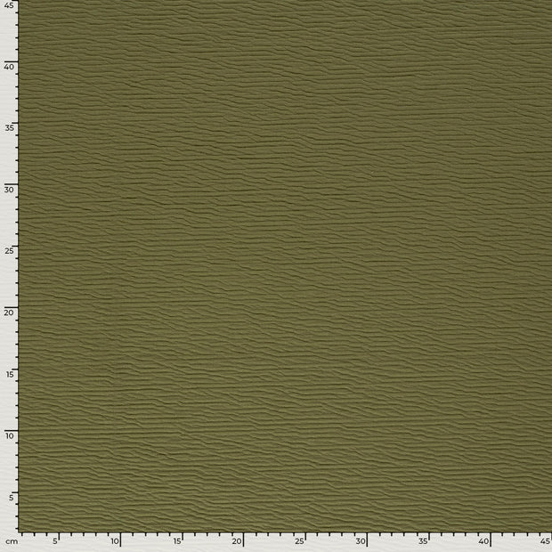 Knitted fabric Unicolour Dark Green