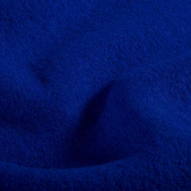 Wool Boucle fabric Unicolour Cobalt