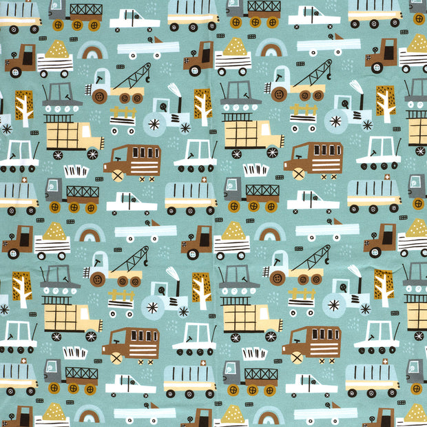 Jersey tissu Menthe doux 