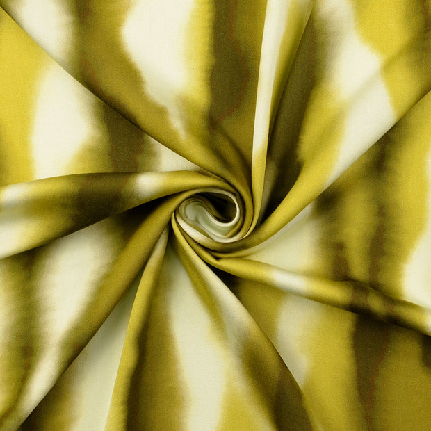 Viscose Satin fabric Olive Green 