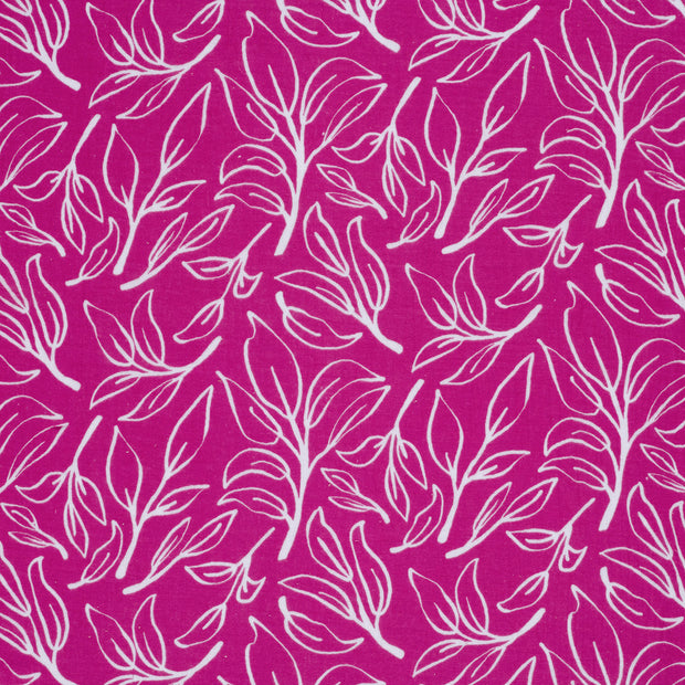 Muslin fabric Pink matte 