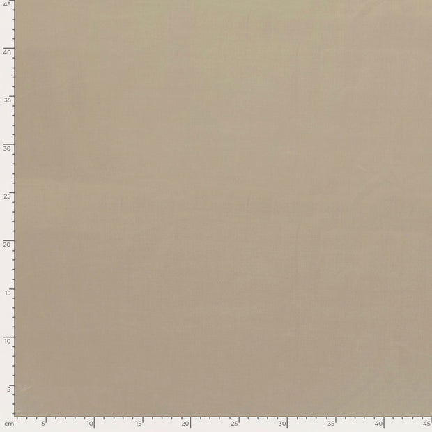 Satin tissu Unicolore Beige