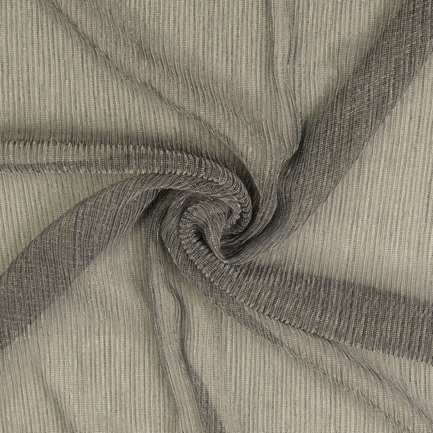 Chifón tela Gris 