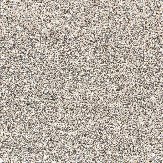 Mesh fabric Silver shimmering 