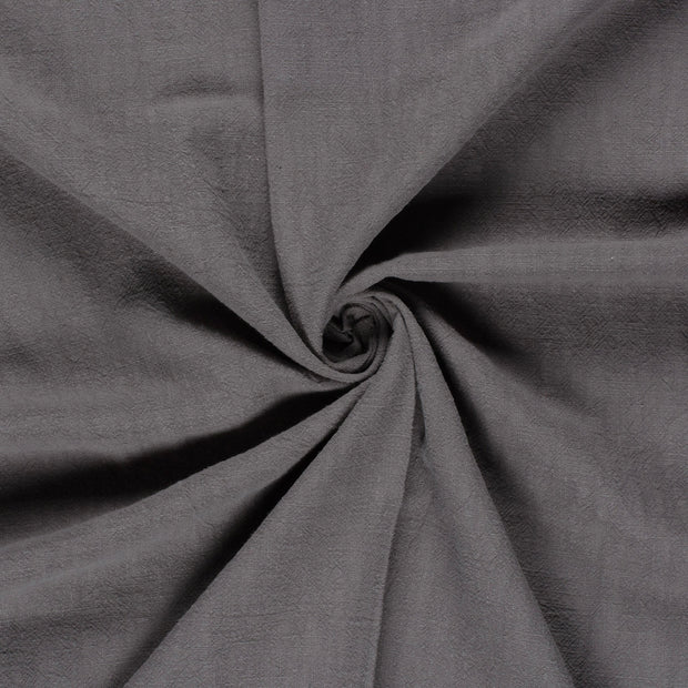 Ramie Linen fabric Grey stone washed 