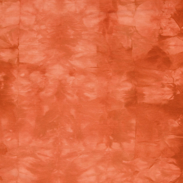 French Terry fabric Batik Orange