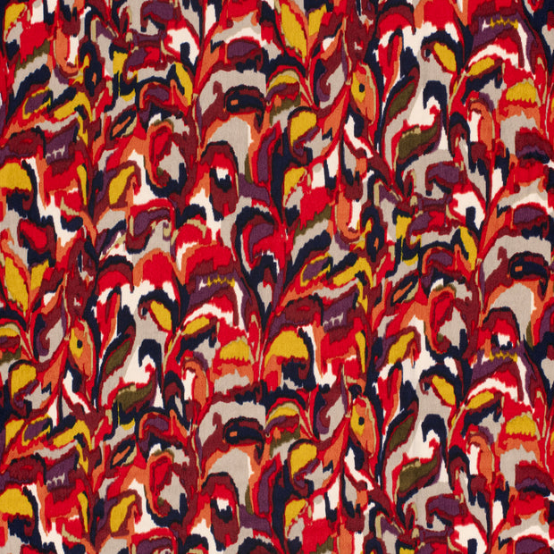 Satin Velvet fabrik Dunkelrot 