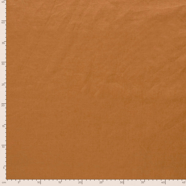 Leinen fabrik Uni Ocker