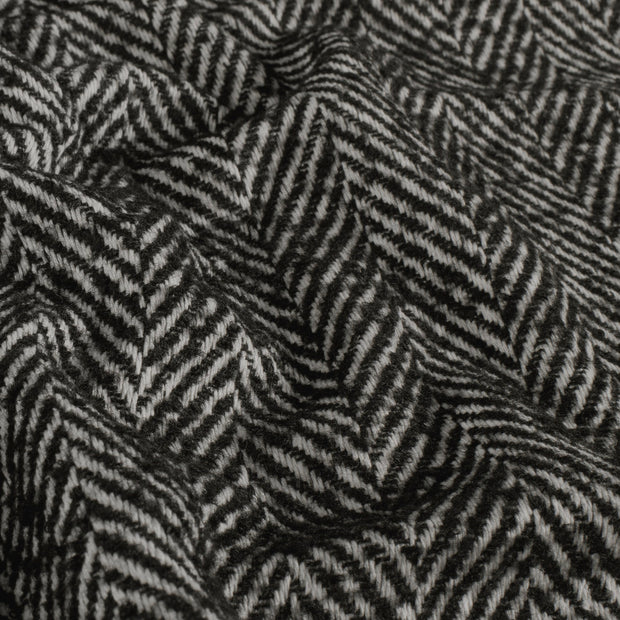 Jacquard fabric Unicolour Black