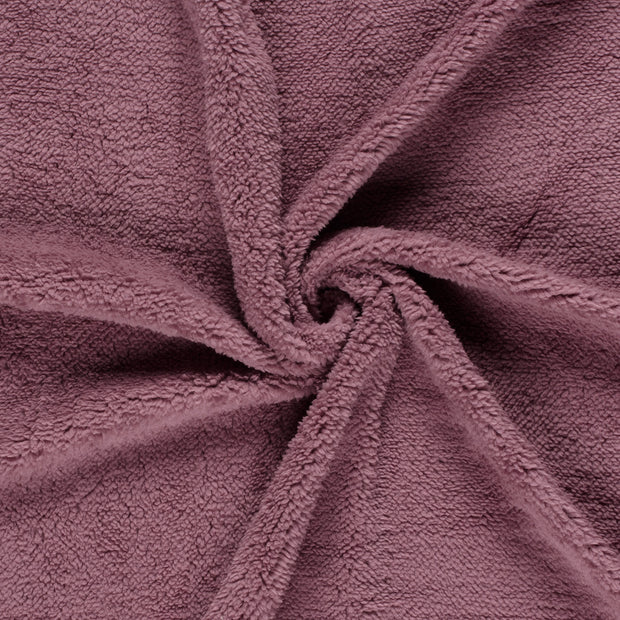 Sherpa Fleece fabrik Mauve 