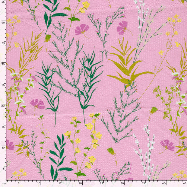  fabric Flowers Pink