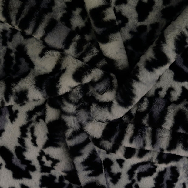 Fake Fur fabric Black 