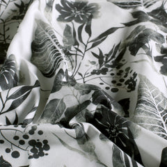 Jersey digital printed Leaves Off White