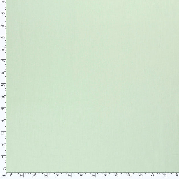 Bambú Poplin tela Unicolor Menta