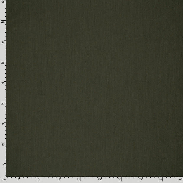 Gabardine fabric Unicolour Khaki Green