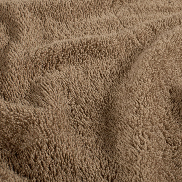 Badstof stof Effen Camel