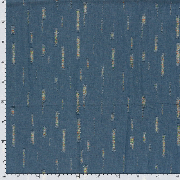 Denim fabric Unicolour Light Blue