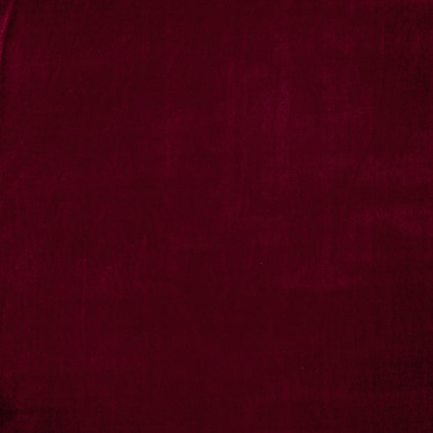 Terciopelo tela Vino tinto ligeramente brillante 