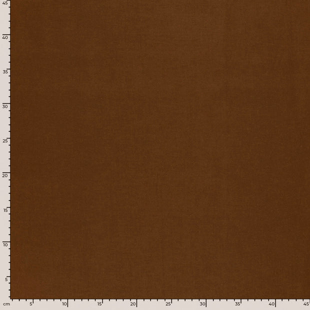 Cretonne fabric Unicolour Camel