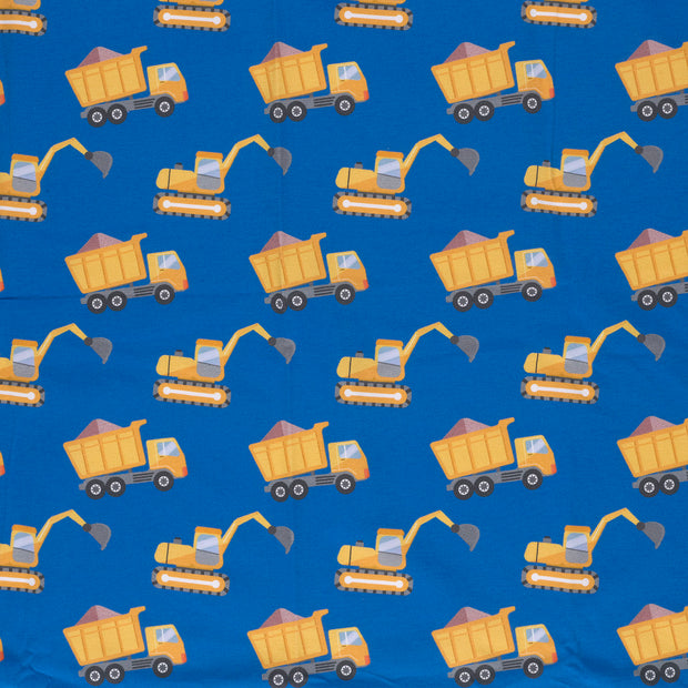 Jersey tissu Cobalt doux 