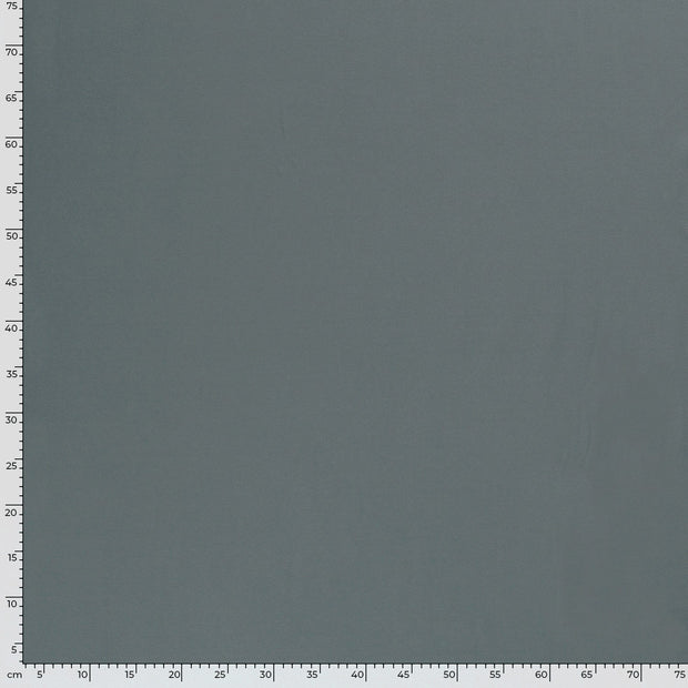 Jersey fabric Unicolour Steel Blue