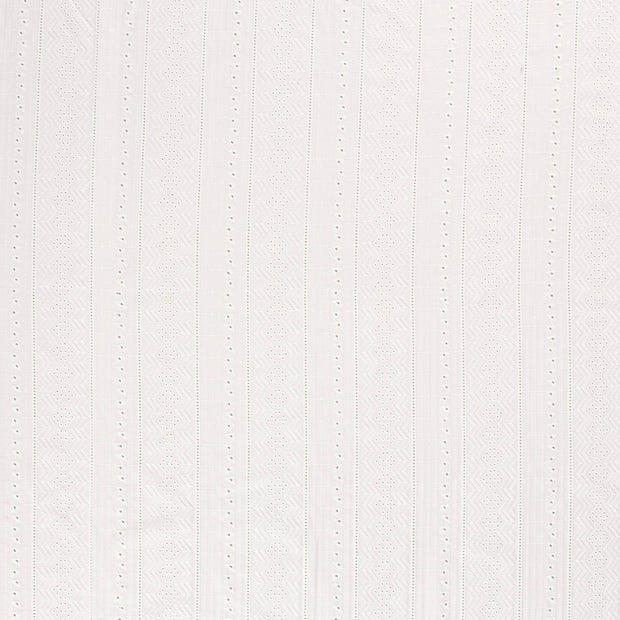 Voile fabrik Optisches Weiß matt 