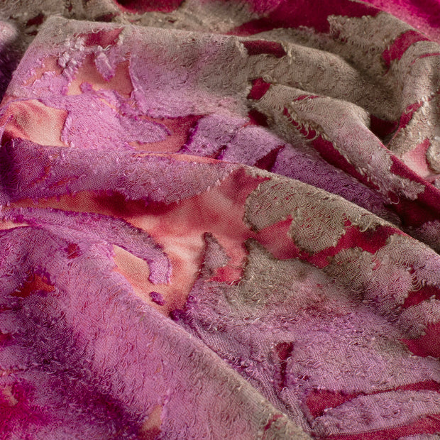 Jacquard fabric Flowers 