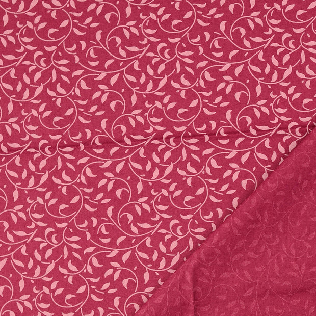  tela Hojas estampado 