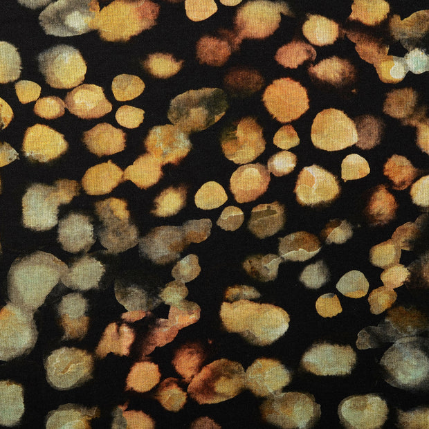 Jersey fabric Camouflage Oker