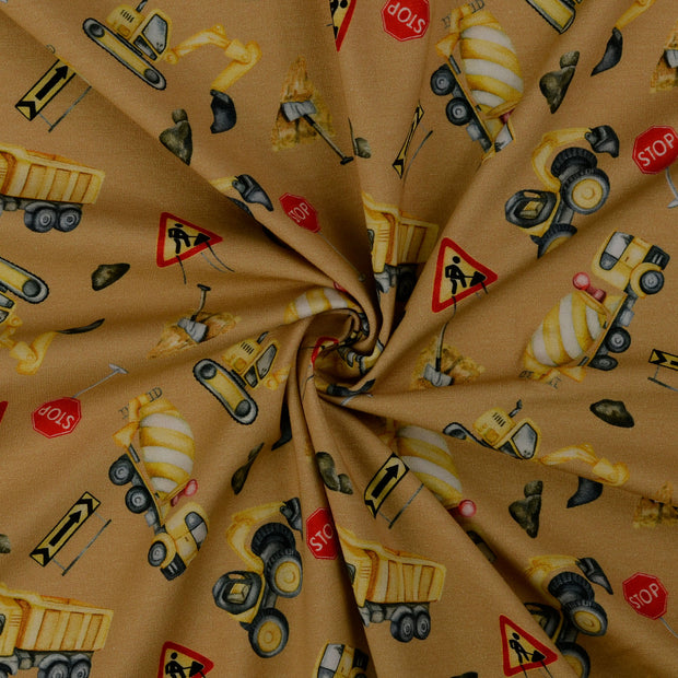 Jersey fabric Beige 
