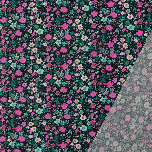 Voile tela Multicolor estampación digital 