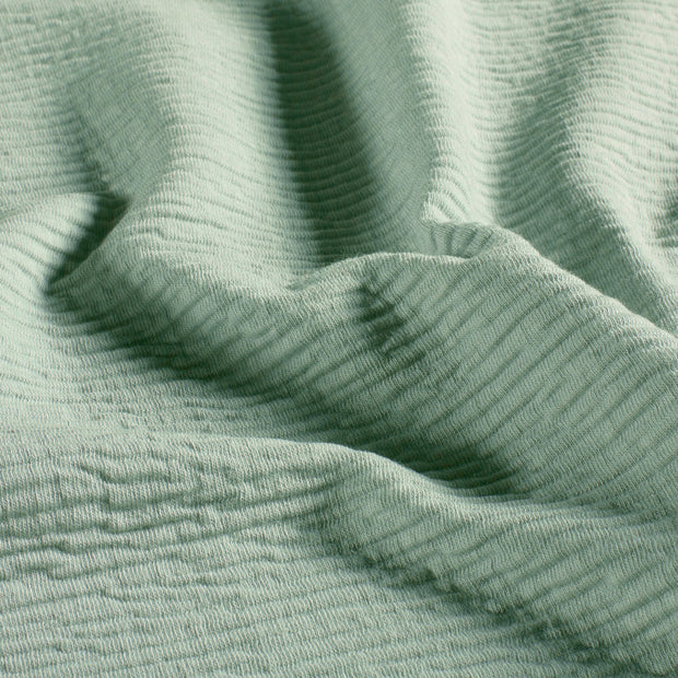 Gebreid stof Effen Babyblauw