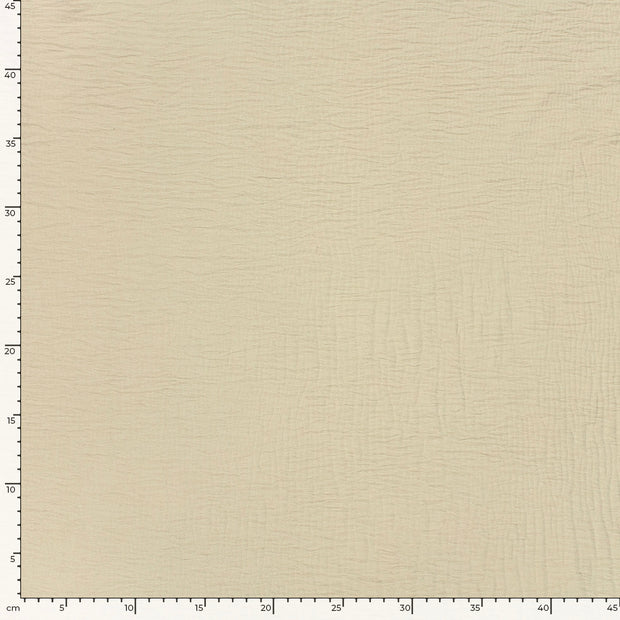 Woven Polyester fabric Unicolour Beige
