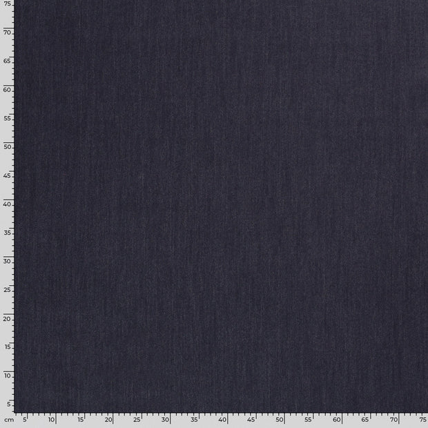 Denim Stretch fabric Unicolour Navy