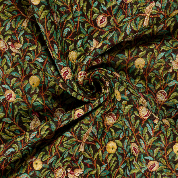 Gobelin fabric Black jacquard 