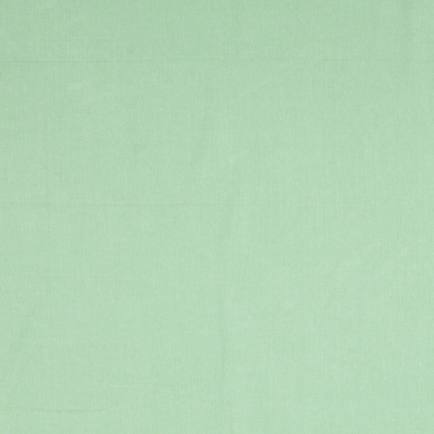 Viscosa Poplin tela Unicolor Menta oscura