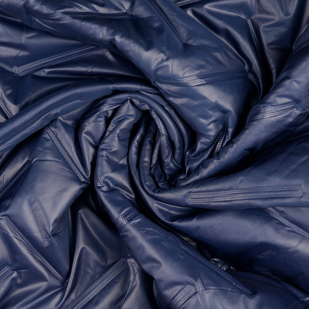  fabric Navy embossed 