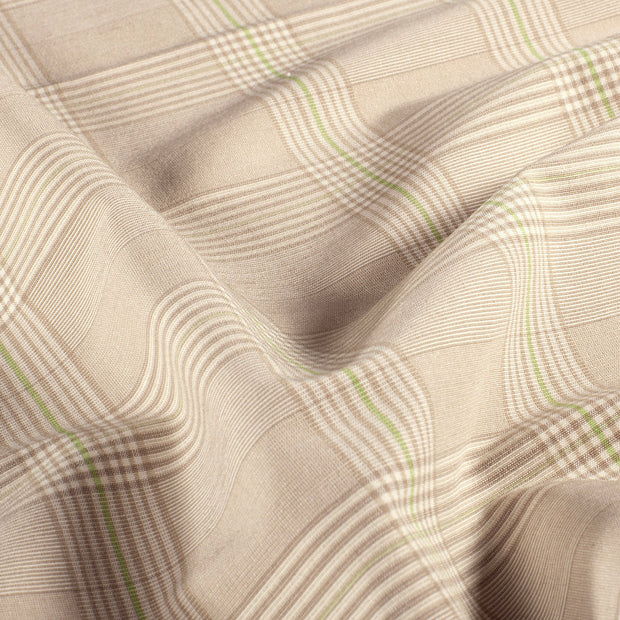 Bengaline tissu Abstrait Beige