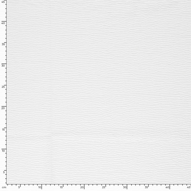 Knitted fabric Unicolour Off White