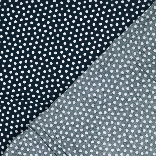 Bamboo Poplin fabric Dots printed 