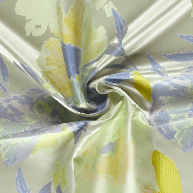 Jacquard fabric Lime Green yarn dyed 