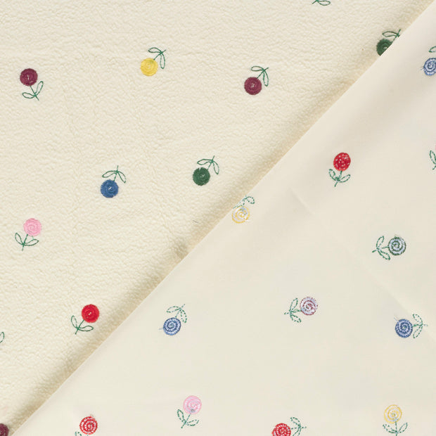 Teddy fabric Flowers 