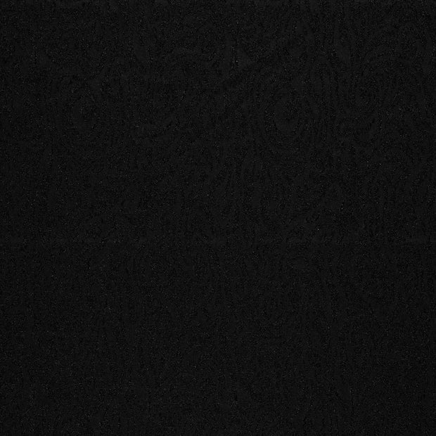 Jacquard tela Negro ligeramente brillante 