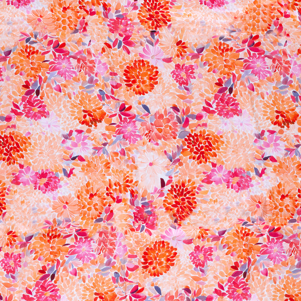 Viscose Satin fabric Salmon 