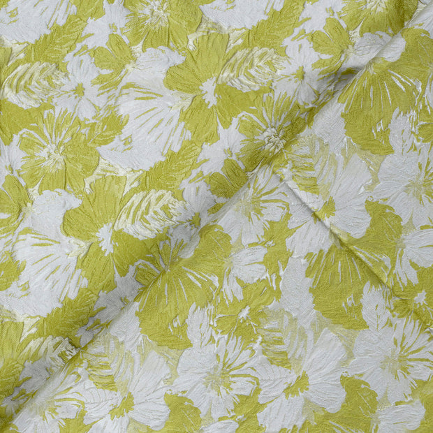 Jacquard fabric Flowers yarn dyed 